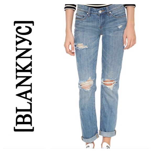 Blank NYC Denim - BLANK NYC Tomboy Jeans Meant to be Free Wash